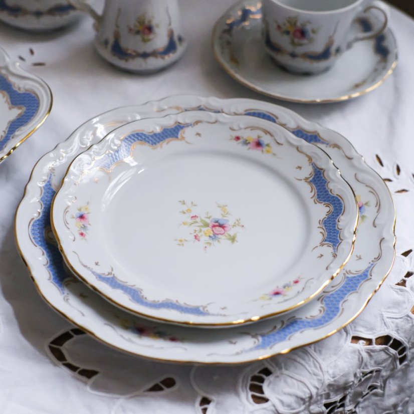 Obědový tálíř 24 cm Mitterteich dekor Diana