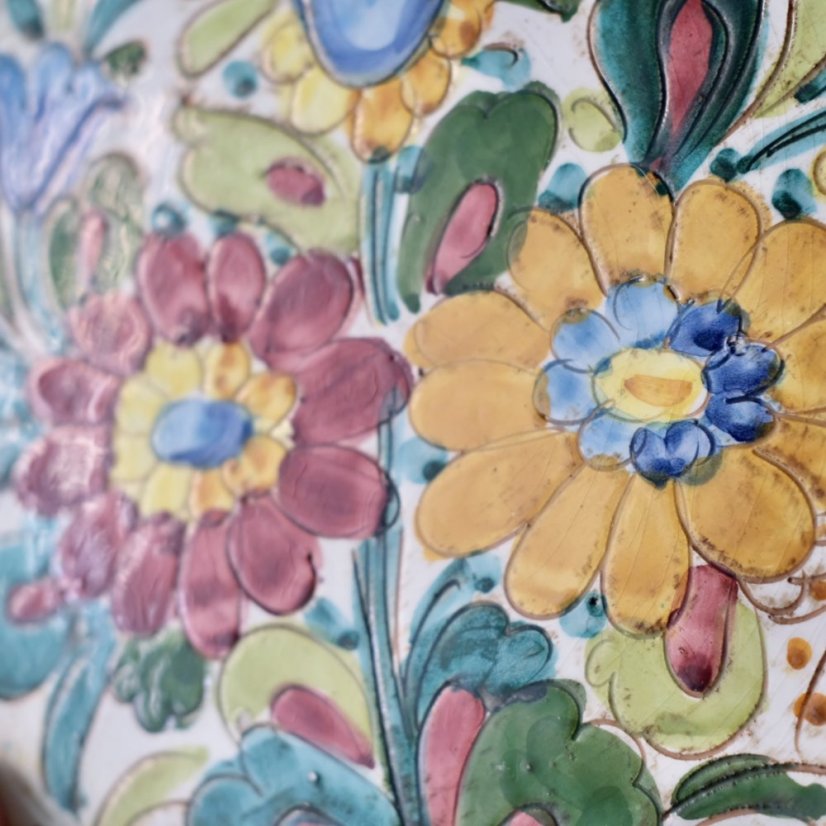 Závěsný keramický tálíř 31 cm