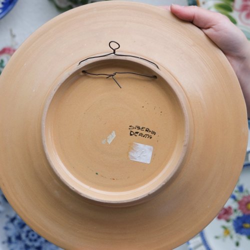 Keramický závěsný talíř 31,5 cm