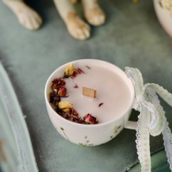 Sojová svíčka v porcelánovém šálku varianta 5