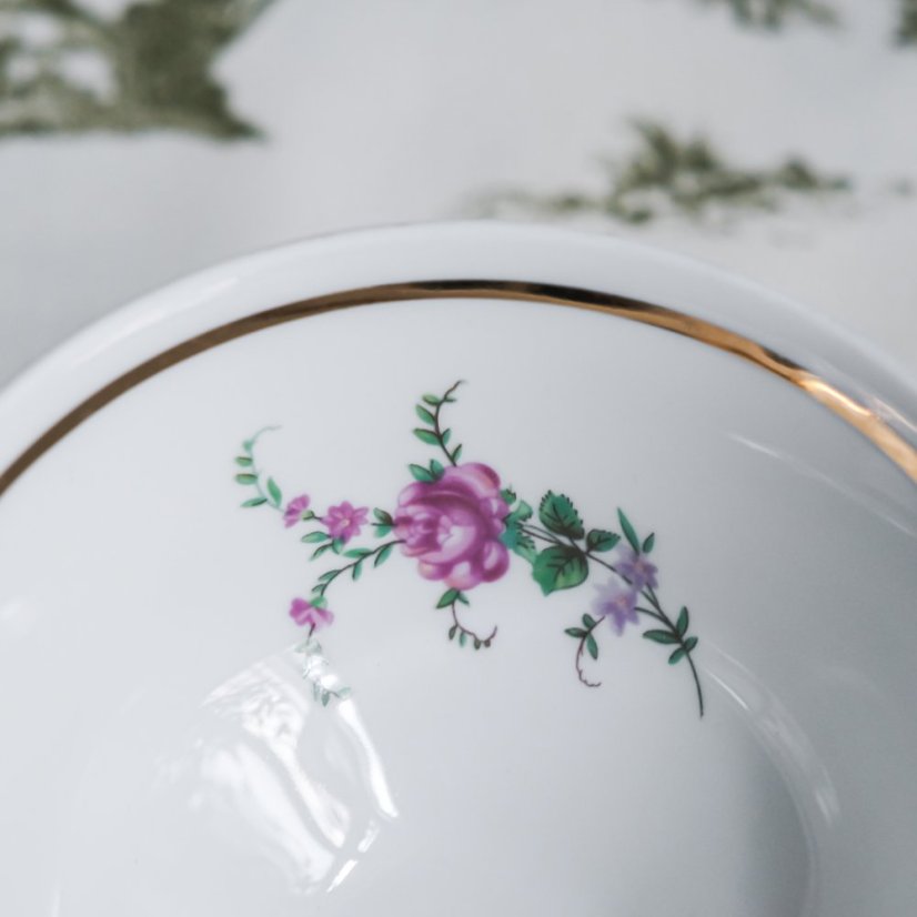 Porcelánový šálek s podšálkem 200ml  Wawel Poland