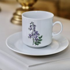Porcelánový šálek s podšálkem Šalvěj 150 ml