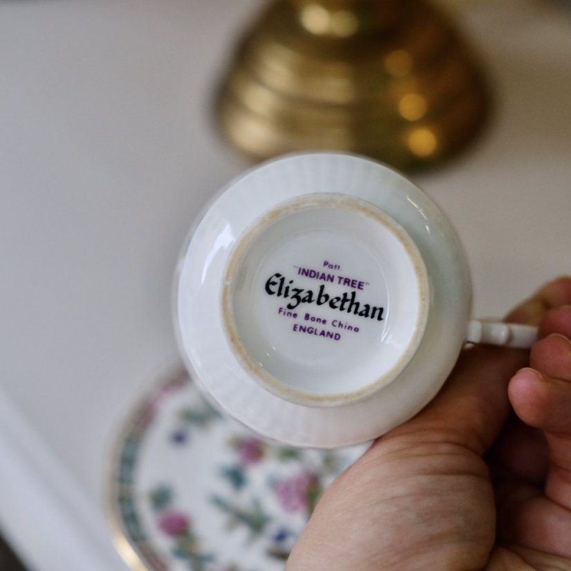 Porcelánový šálek s podšálkem Elizabethan - England 150 ml