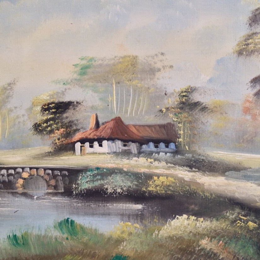 Obraz v rámu 62 x 52 cm