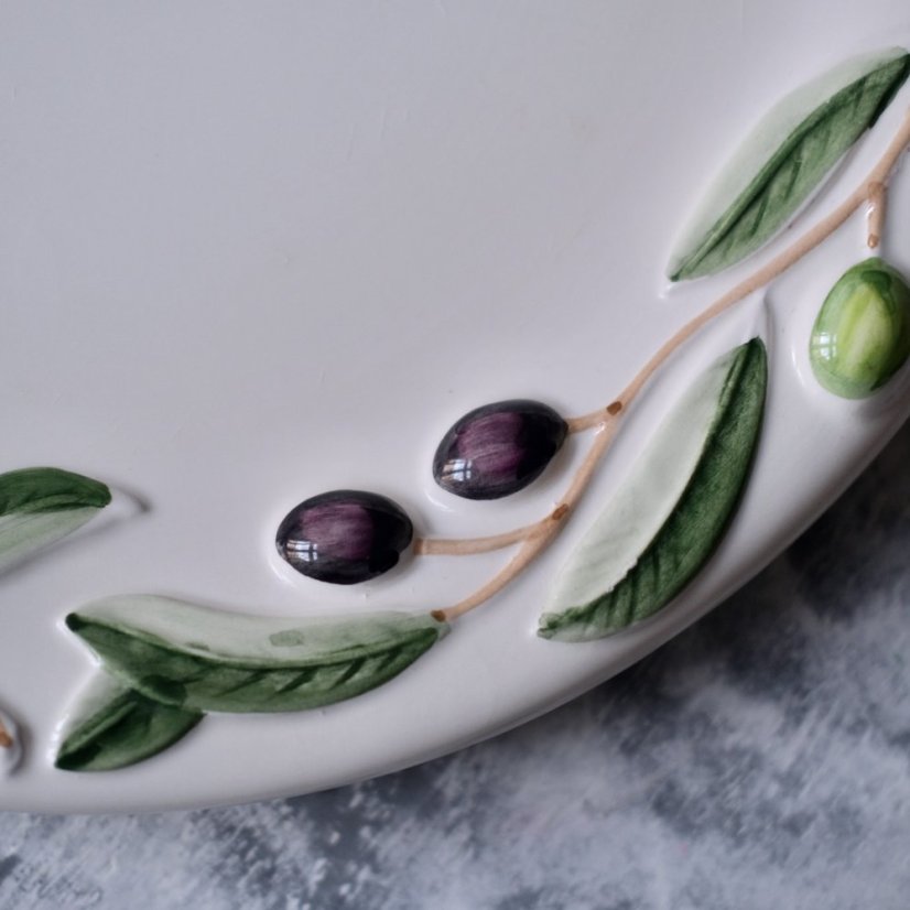 Keramický tálíř / tác 32 cm Italy Deruta