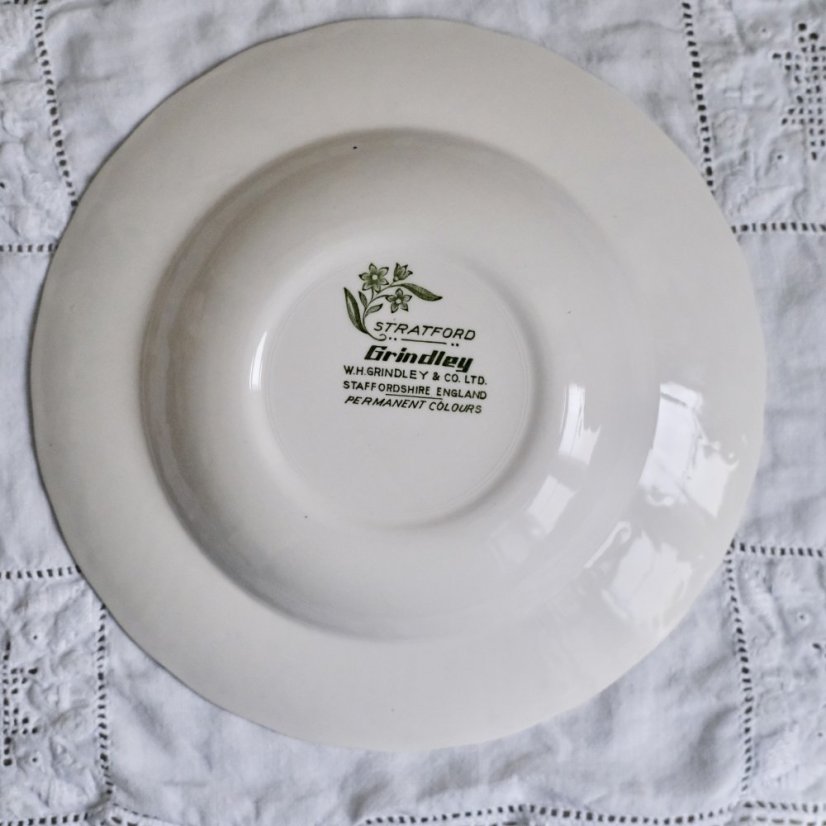 Hluboký obědový talíř Grindley 23 cm
