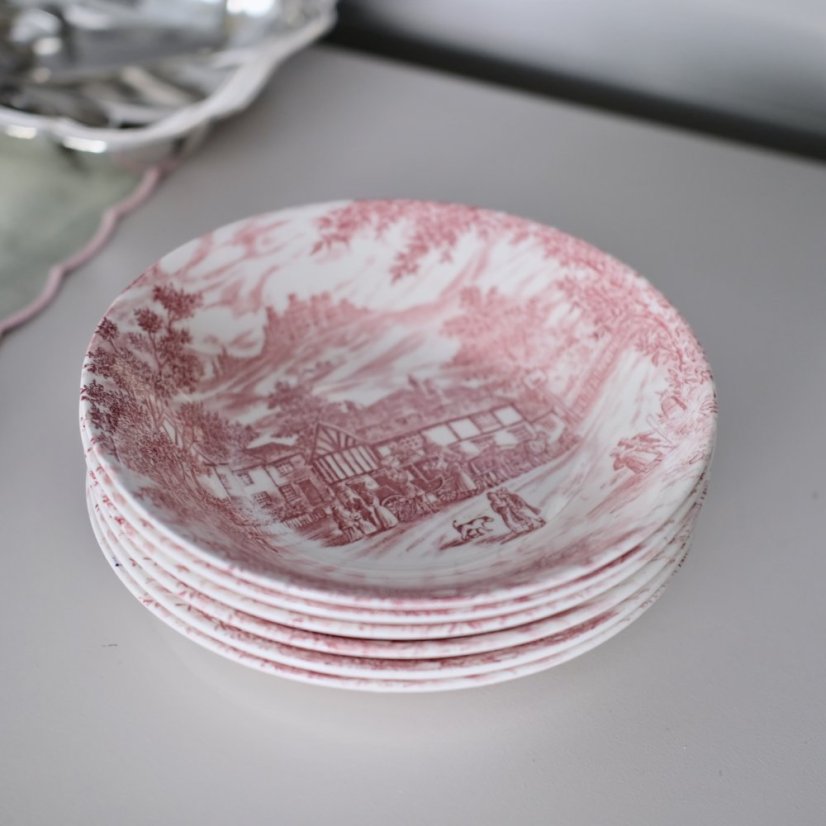 Hluboký tálíř 20 cm Broadhurst Staffordshire England