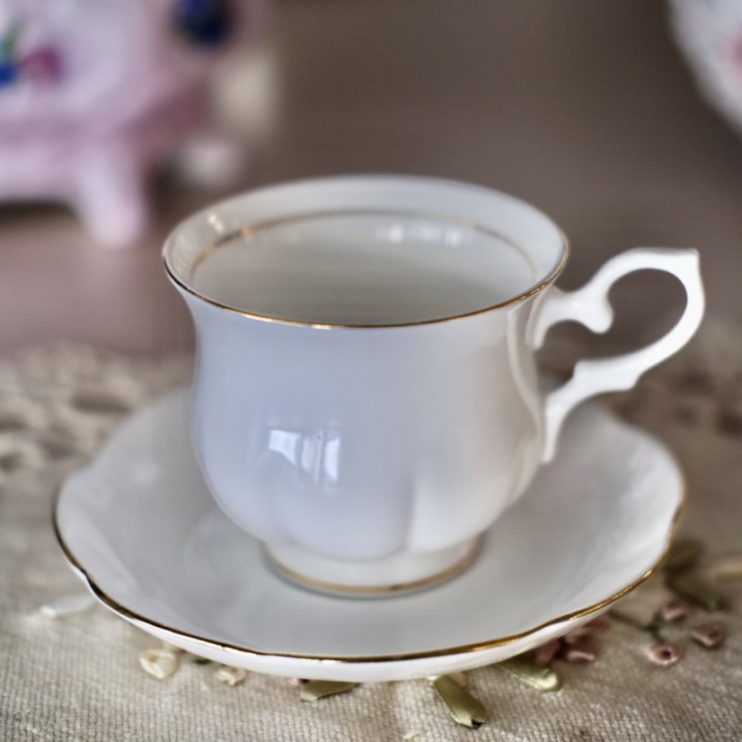Porcelánový šálek s podšálkem Alt Regensburg