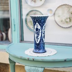 Originální vintage Delft váza 26 cm