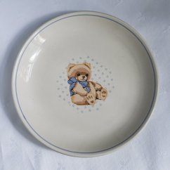 Dezertní talířek s medvídkem Yu Quan 16cm