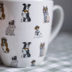 Porcelánový hrnek pejsky 450 ml