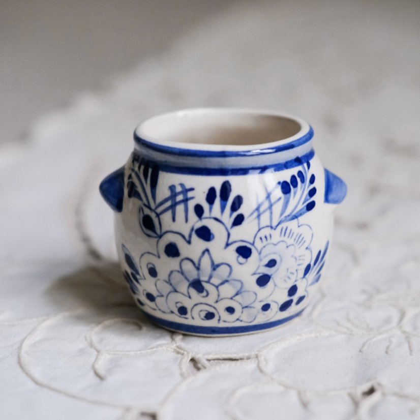 Vintage dekorační nádobka 5.5 x 5 cm