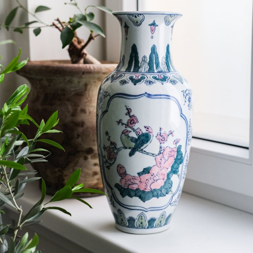Keramická váza 36 cm - Old China