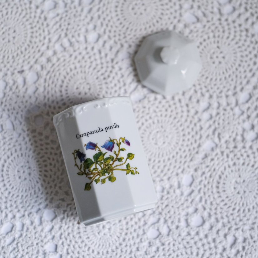 Porcelánová dóza s víkem 14 cm