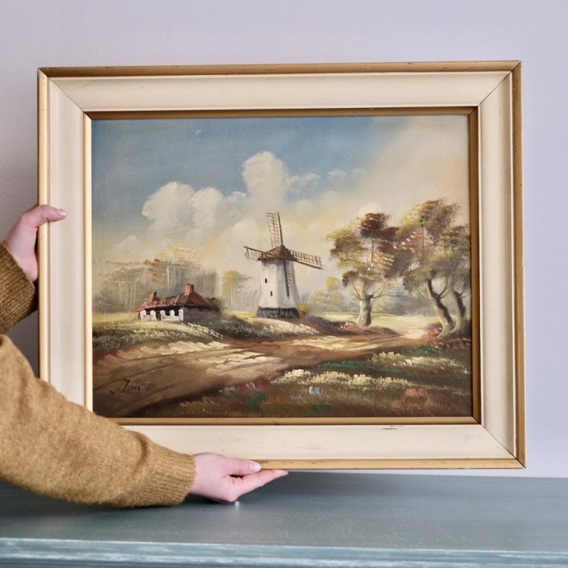 Obraz v rámu 62 x 52 cm