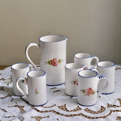 Ručně malovaný italský hrnek 300ml Deruta Italy