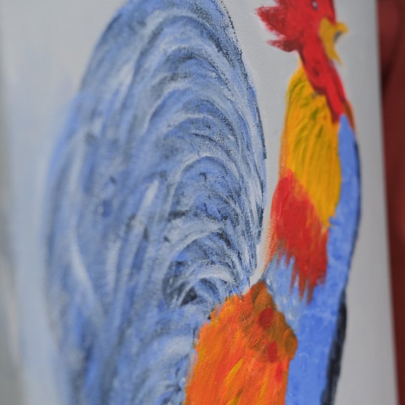 Ručně malovaný obraz na plátně 40 x 50 cm