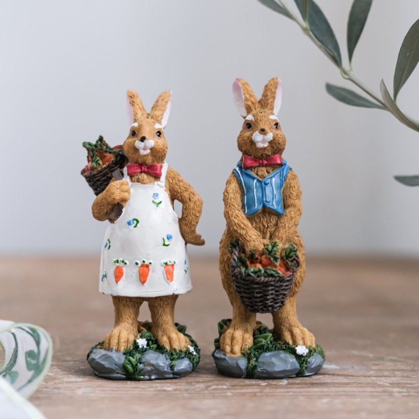 Dekorační figurka králík 12 cm