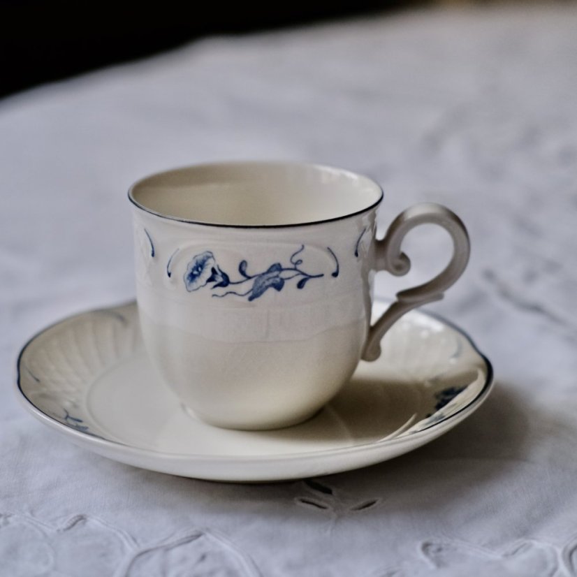 Šálek s podšálkem Villeroy & Boch Val Bleu 200 ml