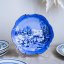 Porcelánový závěsný talíř se zimním motivem 20 cm Japan
