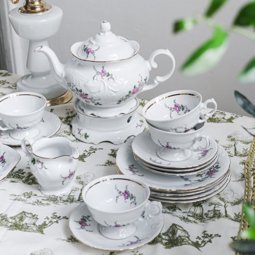 Porcelánový šálek s podšálkem 200ml  Wawel Poland