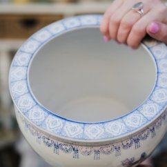 Keramický květináč 21x16 cm - Old China