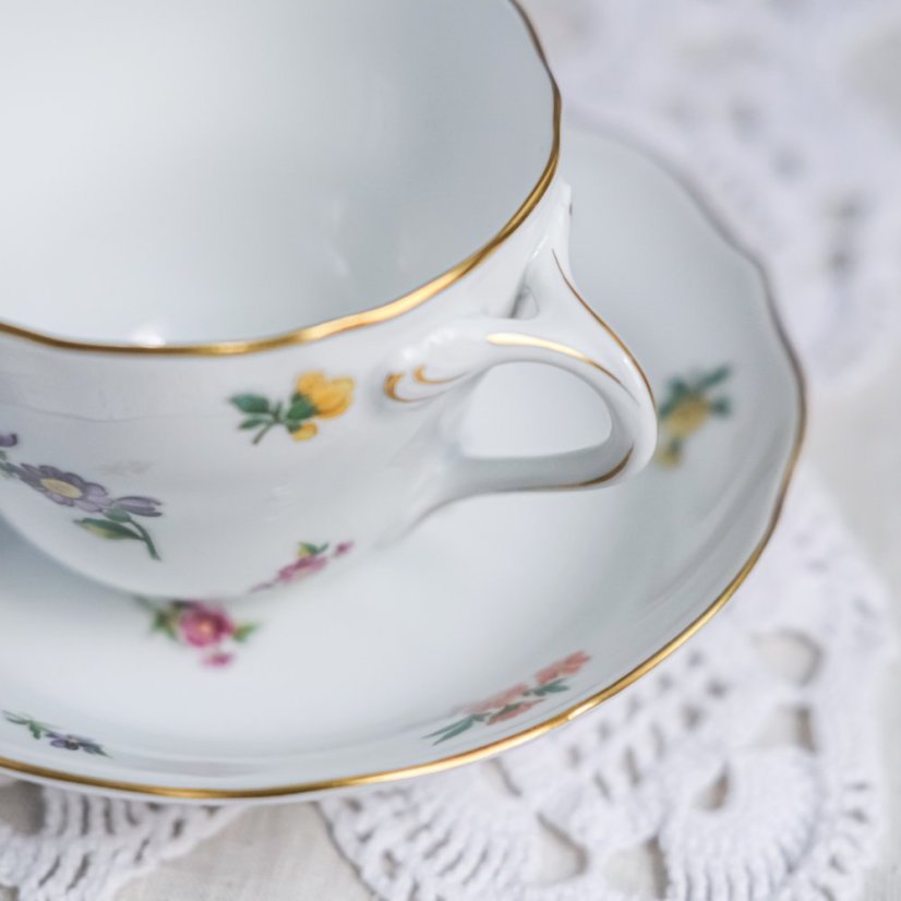 Porcelánový šálek s podšálkem 200 ml Hutschenreuther - Germany