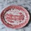 Porcelánový oválný tácek - Merrie England