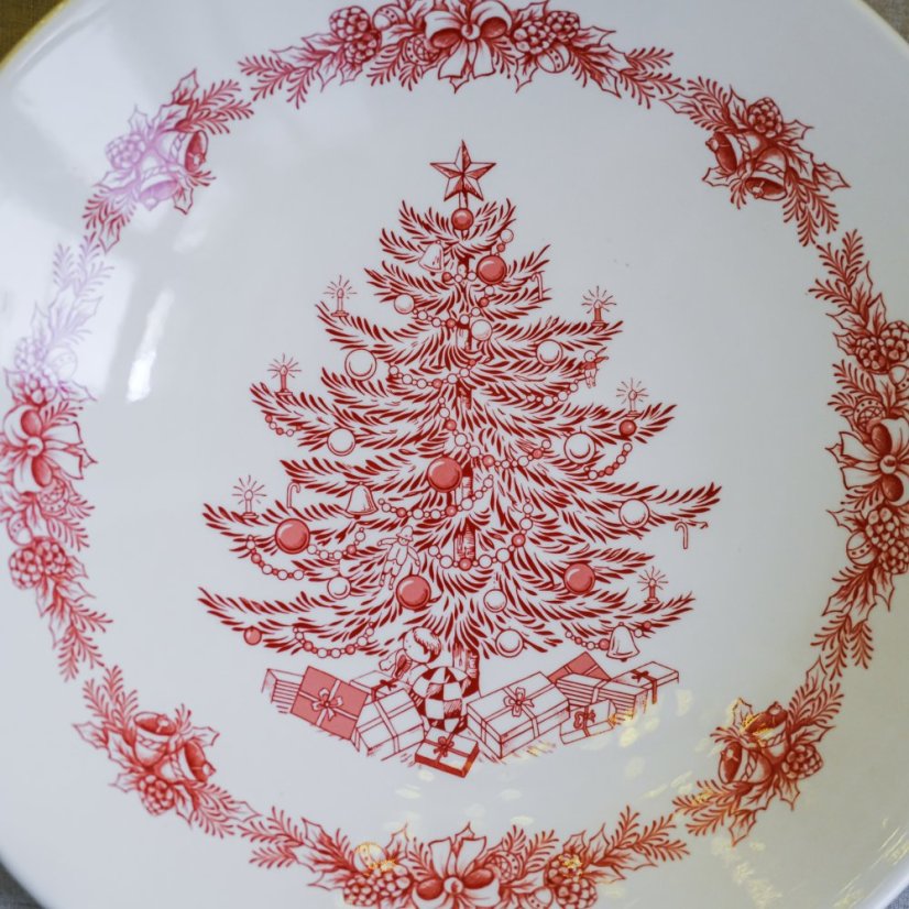 Velká vánoční misa Royal Stafford 34,5 cm