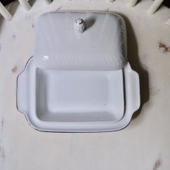 Porcelánová doza na maslo