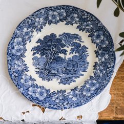 Mělký obědový talíř Woodland - Enoch Wedgwood 25 cm