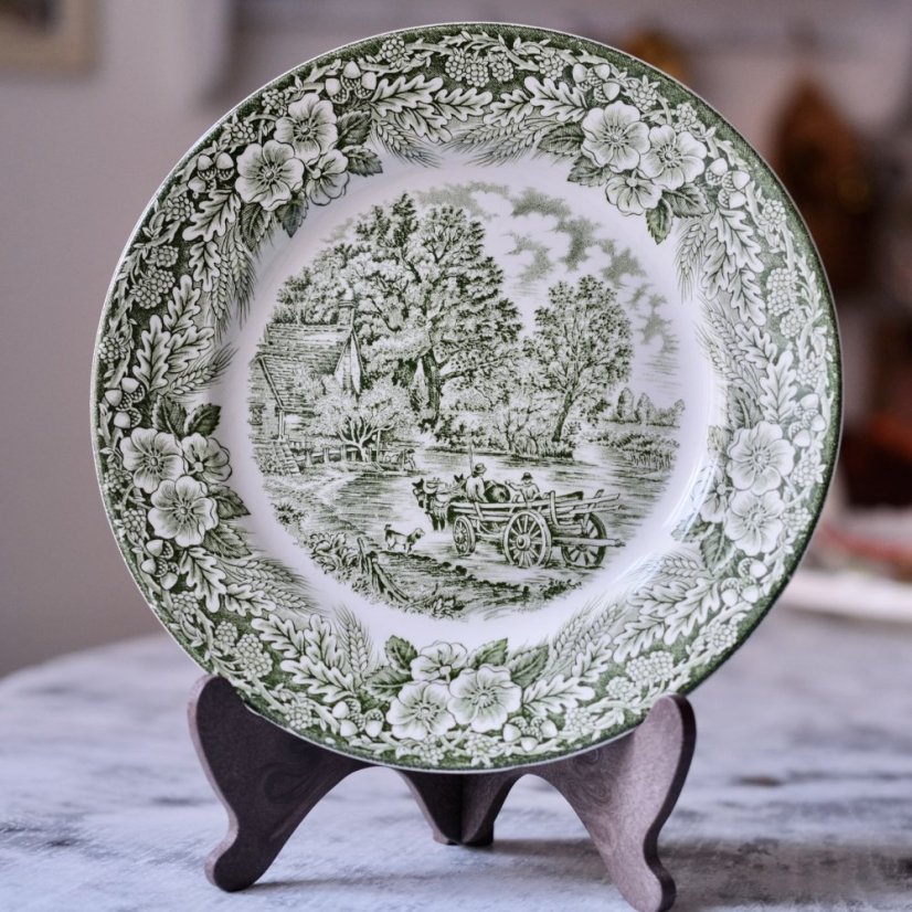 Tálíř 24 cm J.Broadhurst Staffordshire England