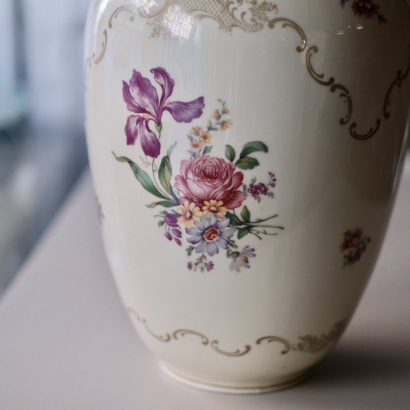 Velká porcelánová váza Weimar 27 cm