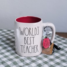 Keramický hrnek 600ml Rae Dunn Best Teacher