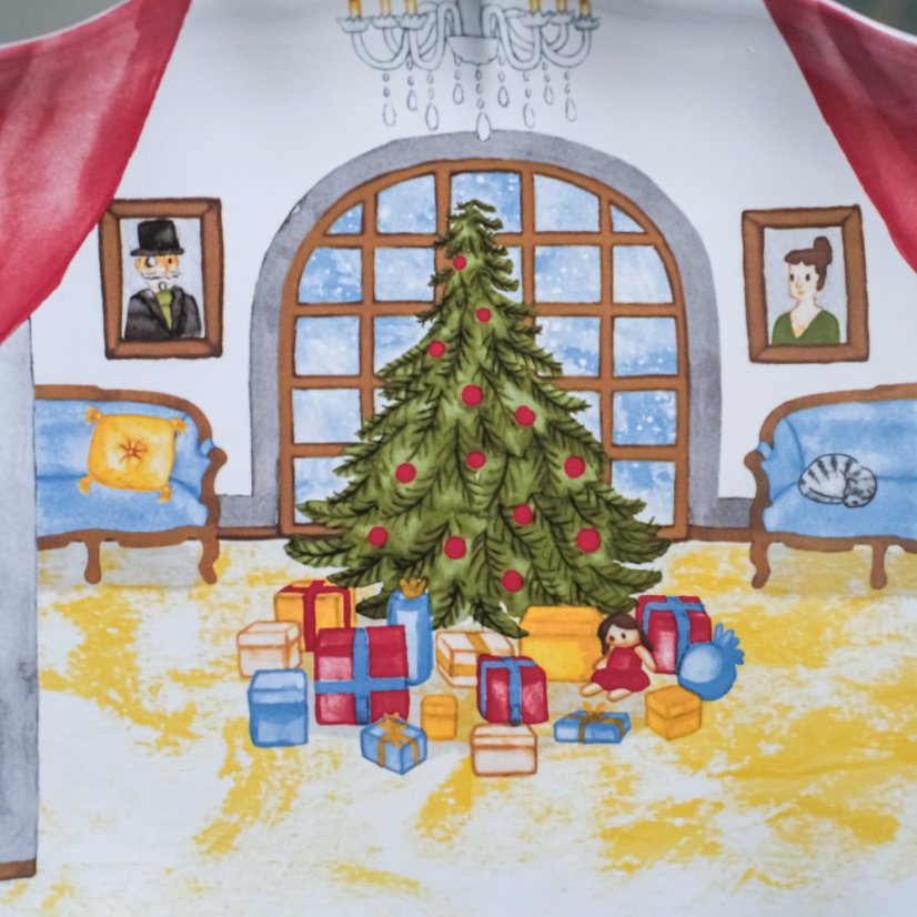 Keramický oválný tác 40,5x28 cm Casafina -The Nutcracker, Portugal