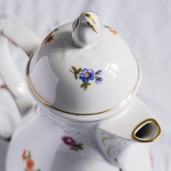 Porcelánová konvice s kytičkami Kahla - Germany
