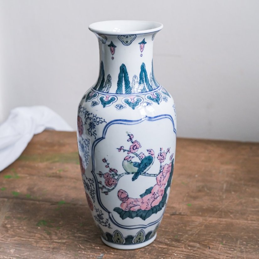 Keramická váza 36 cm - Old China