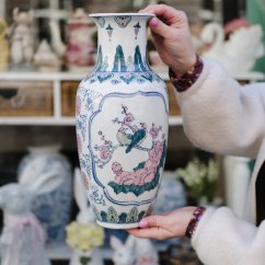 Keramická váza 36 cm - Old China