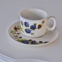 Šálek s podšálkem J&G Meakin Wedgwood ostružiny 150 ml