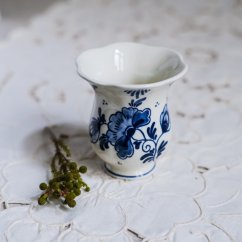 Dekorační vázička Delft 8x7 cm
