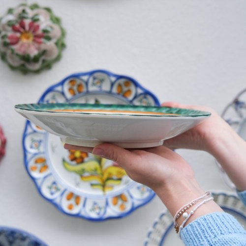 Keramický závěsný talíř 26 cm