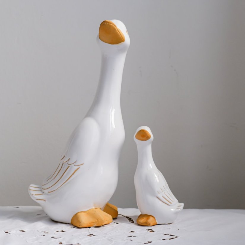 Keramická figurka husa 36 cm