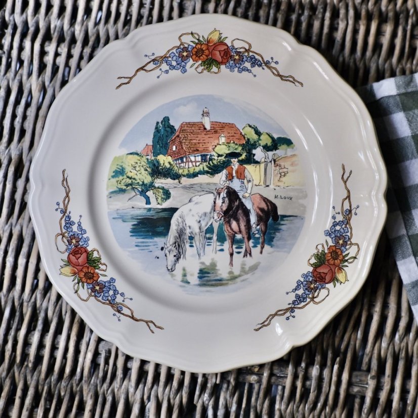 Snídaňový talíř France - obernai 21 cm varianta 2