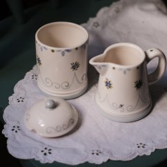 Sada 2ks cukřenka a mlékovka JET Anglie