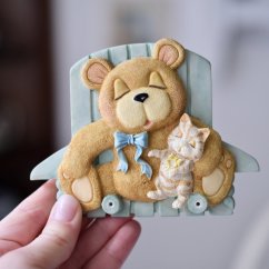 Závěsná dekorace 12 x 10 cm