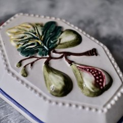 Závěsná forma s fíky Bassano keramik Italy