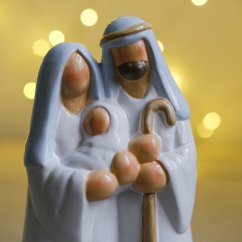 Vánoční dekorační figurka 18 cm