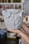 Keramický perleťový květináč s ptáčky 12 x 23 cm