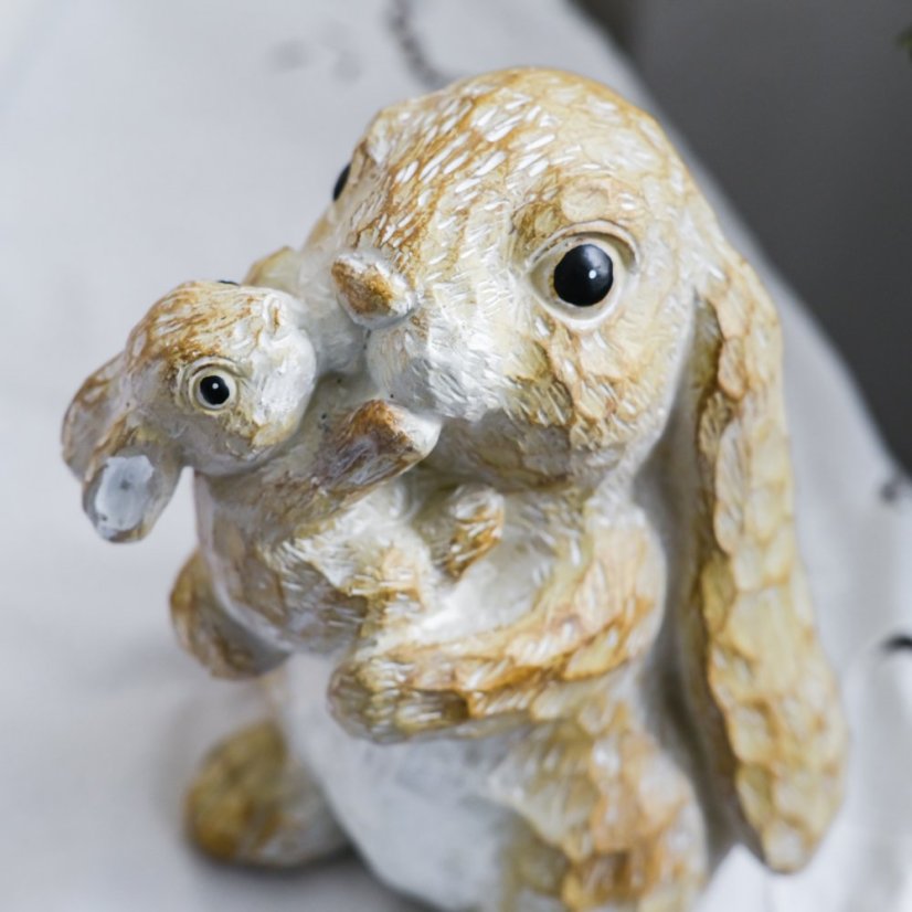 Figurka roztomilý králík 20 cm