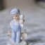 Figurka chlapeček s pejskem 9,5 cm